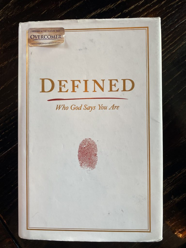 Defined book by Stephen and Alex Kendrick 